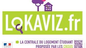 Logo de Lokaviz, portail national de l'hébergement étudiant